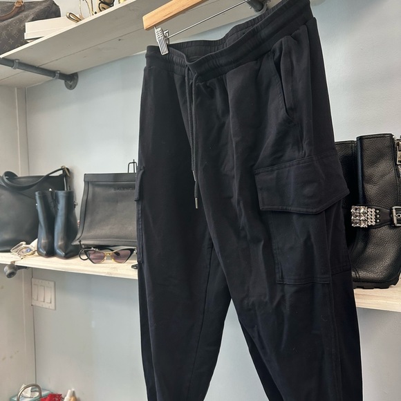 Splits59 Supplex Cargo Jogger Pants Black Size Medium - Picture 3 of 6